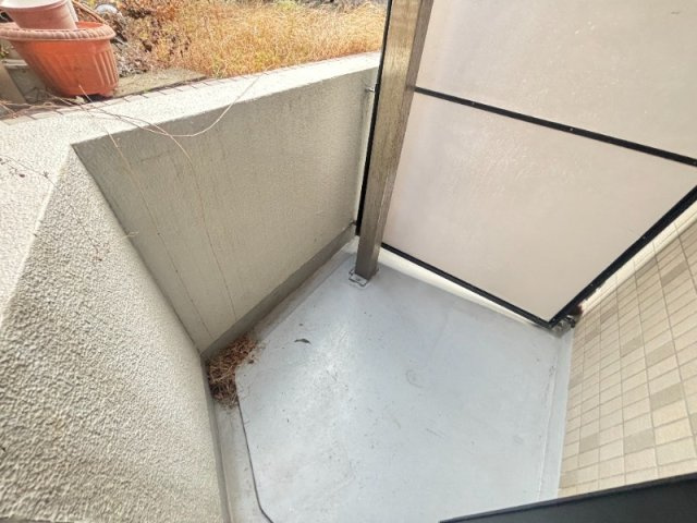 リブコート岡本のバルコニー