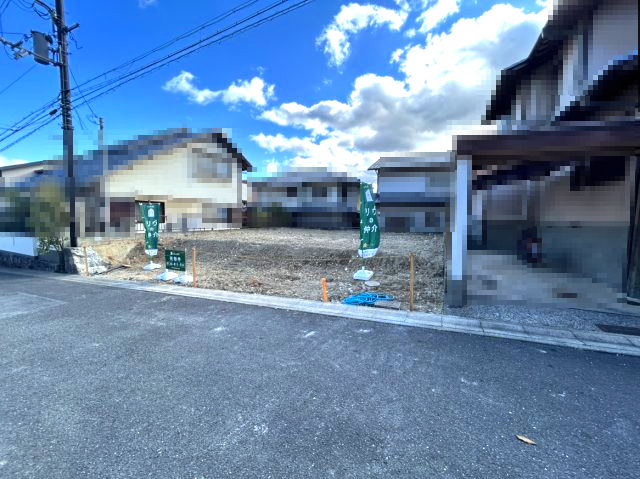 【成約済】京都市西京区御陵大枝山町5丁目の外観|弊社グループ会社にて建築プランのご提案が可能です。お気軽にご相談ください！