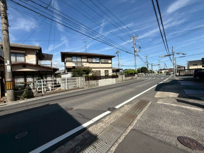 【前面道路含む現地写真】 | 倉敷市羽島中古戸建