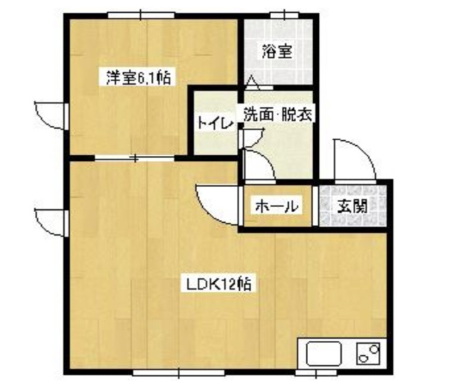 【間取り】 | イーストウイングA