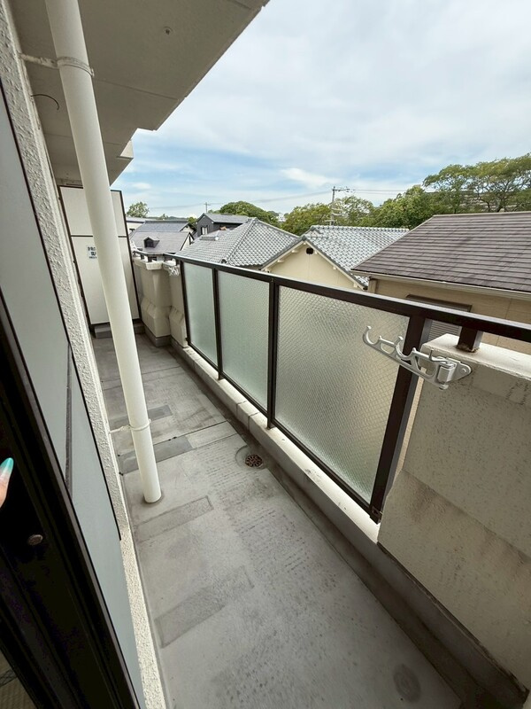 サンテラス池上のバルコニー