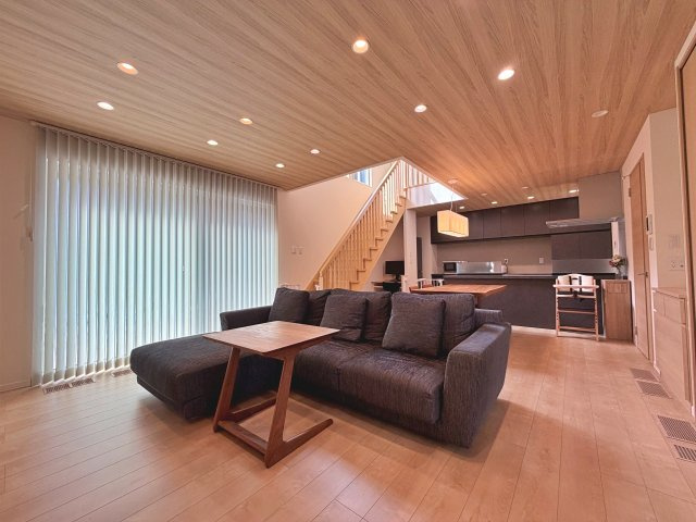 「セキスイハイム施工」中古戸建　千代川町明晴3丁目の居間・リビング