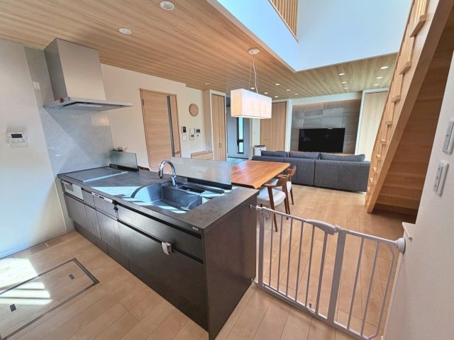 「セキスイハイム施工」中古戸建　千代川町明晴3丁目のキッチン