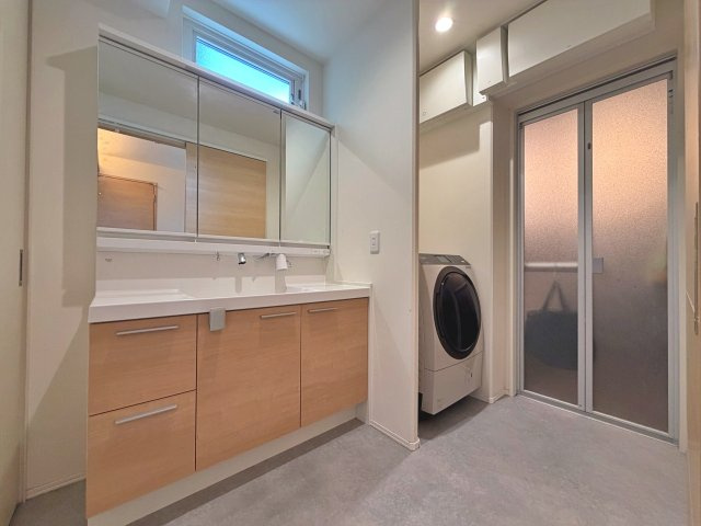 「セキスイハイム施工」中古戸建　千代川町明晴3丁目の洗面所