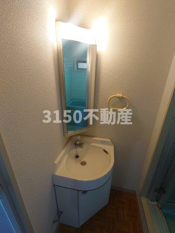 大東コーポの洗面所