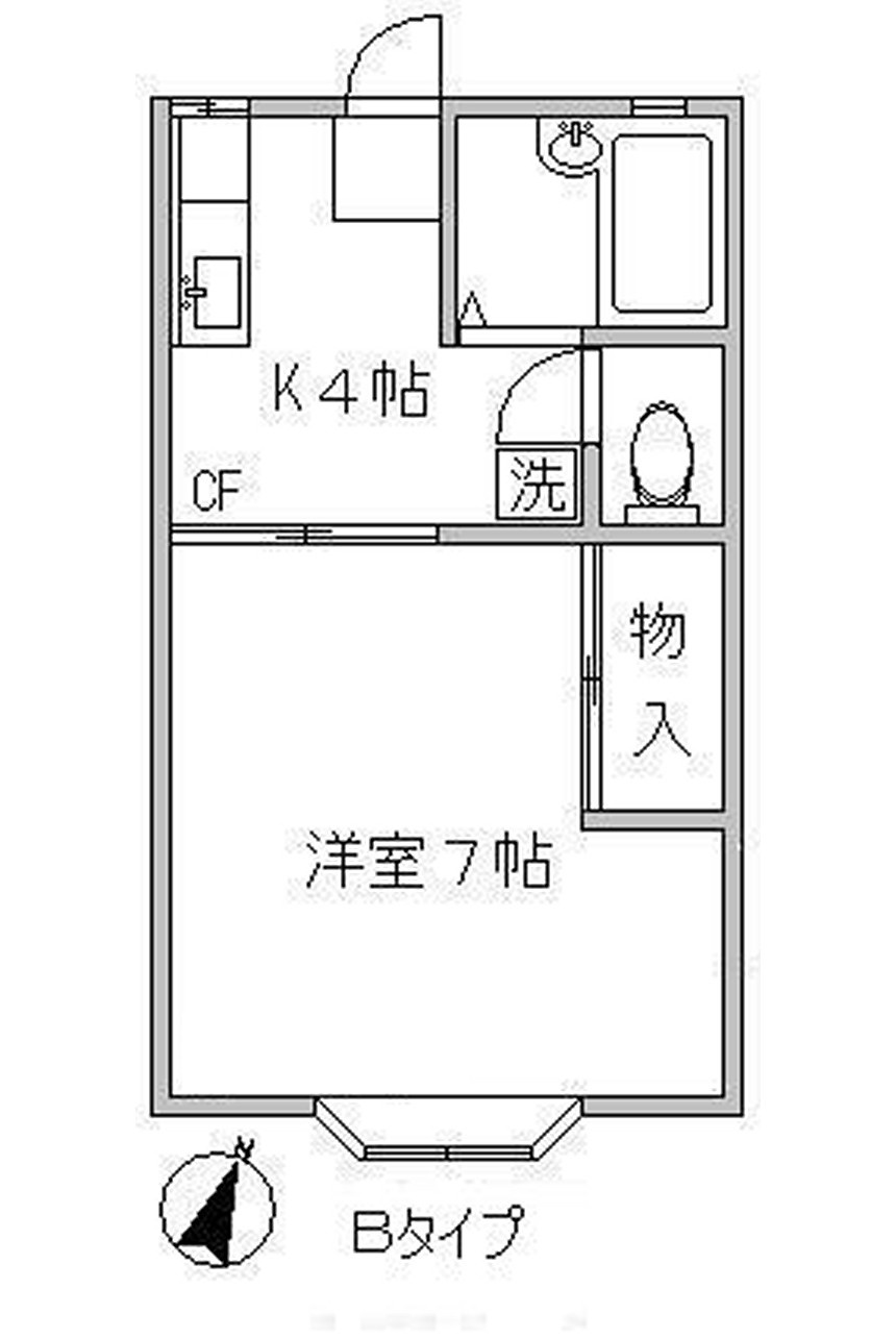 サニーテラスの間取り