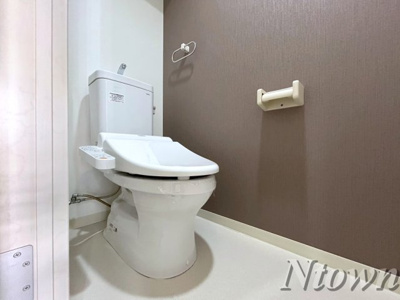 【トイレ】 | アイボリー | 清潔感のあるトイレです