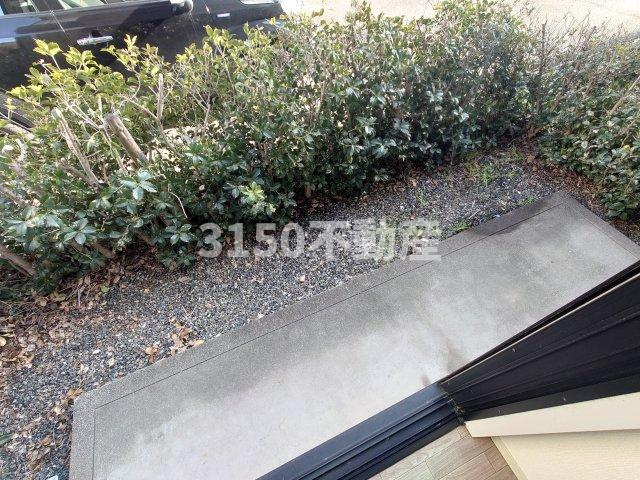 カーサボナール　A棟の庭