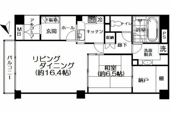 ロイヤルヴィラ熱海の間取り