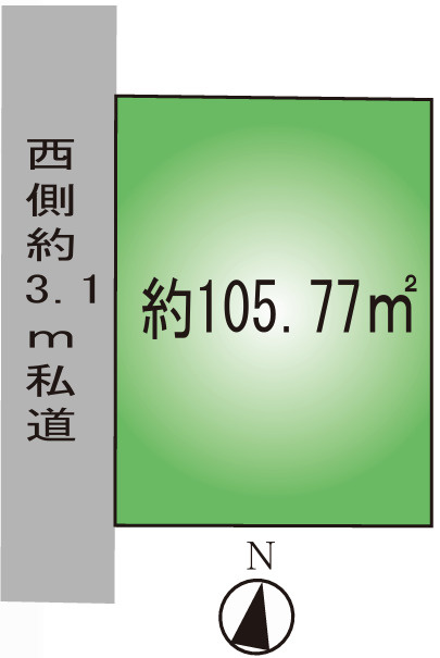 MELDIA松島の区画図
