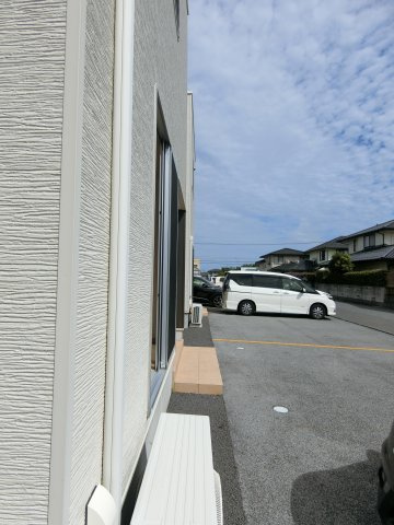 彦名町大西貸家のバルコニー