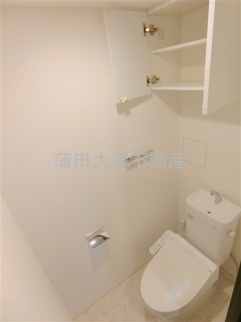 CREAL premier西馬込のトイレ|温水洗浄便座付きのトイレ　