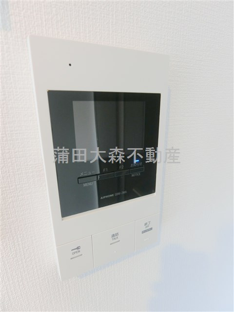CREAL premier西馬込の設備|TVモニター付インターホン