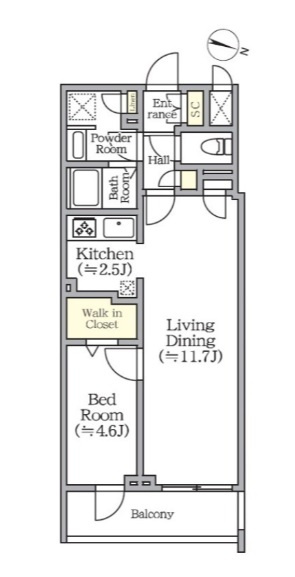 CREAL premier西馬込の間取り|間取り