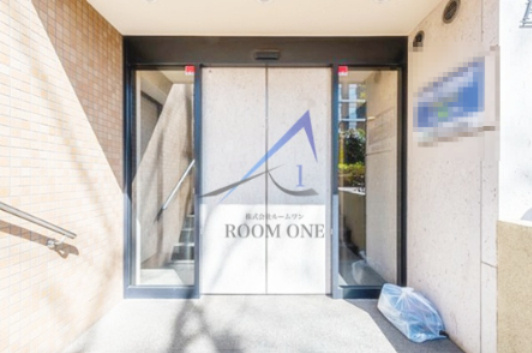 パレ・ホームズ大岡山のエントランス|エントランスです。