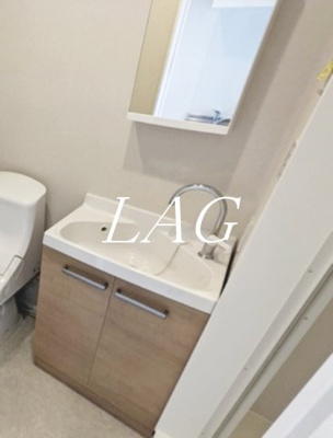 【洗面所】 | アザーレ・キュリオス中央林間 | 独立洗面台です。（同仕様設備です）