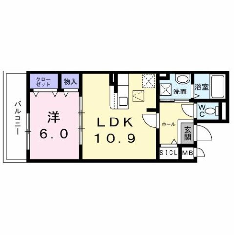 プレミアスペースⅡの間取り