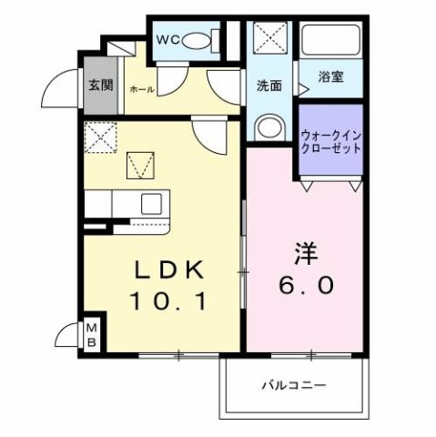 プレミアスペースⅡの間取り