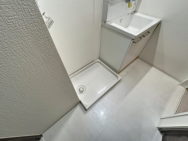 ラムール籠池の洗面所