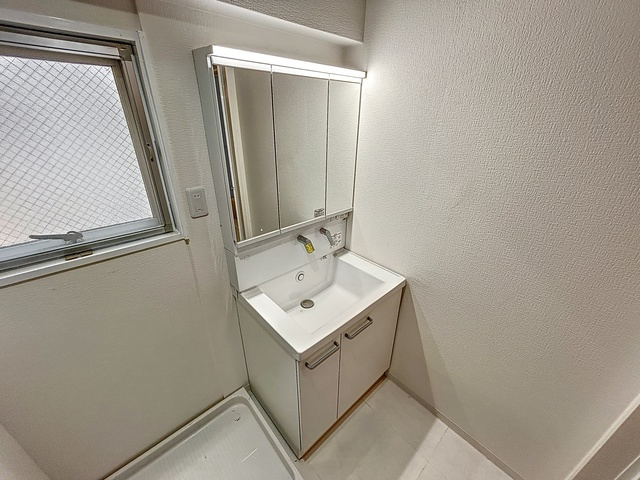 ラムール籠池の洗面所