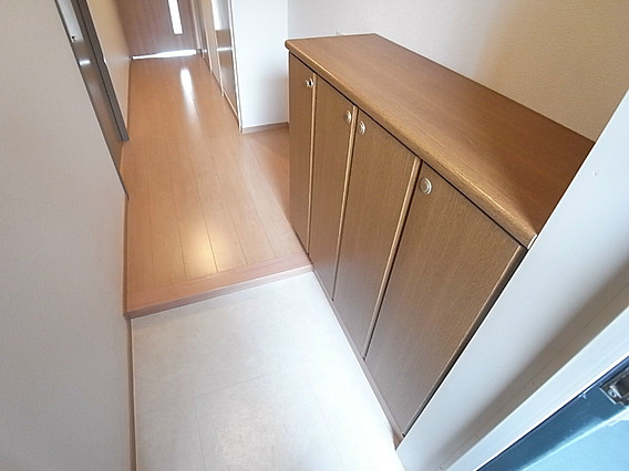 ベルコート相楽園の玄関