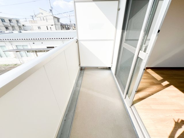 サンサン･コートのバルコニー