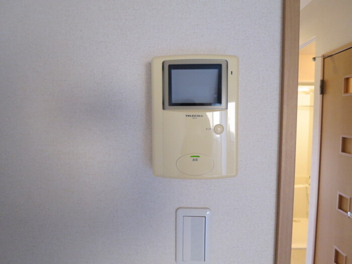 クレールコートのセキュリティ|モニター付きインターホン