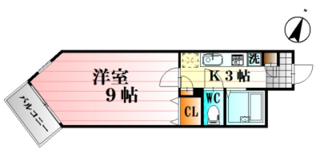 キャロンサンクの間取り