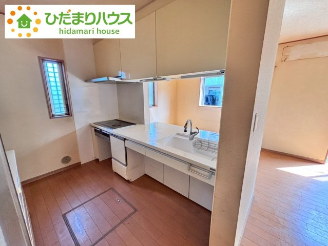 野田市上花輪　中古戸建のキッチン|オール電化のキッチン