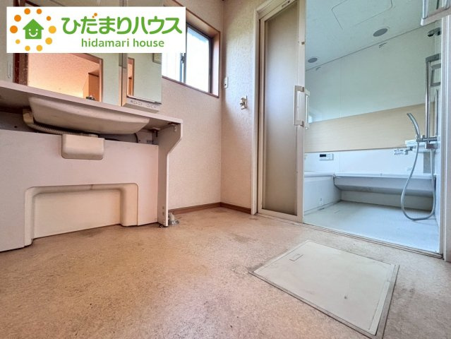 野田市上花輪　中古戸建の脱衣所|2025/10/01撮影