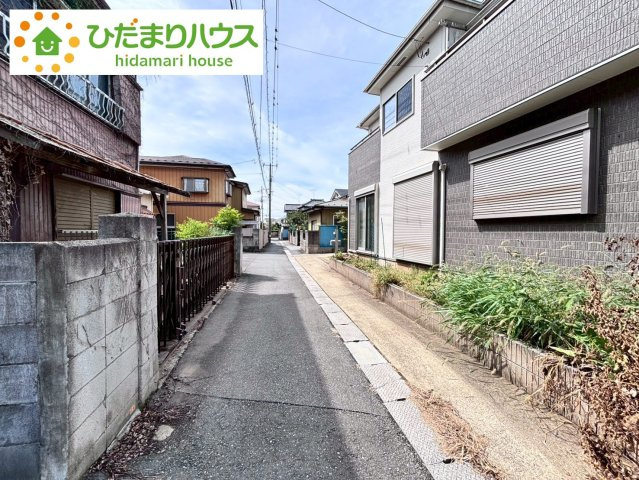 野田市上花輪　中古戸建の前面道路含む現地写真|2025/10/01撮影