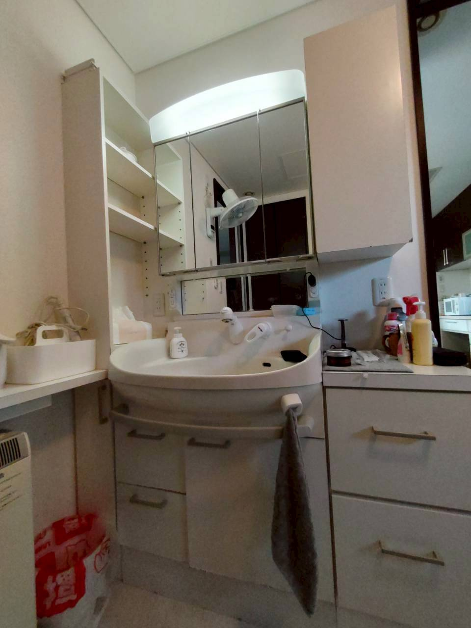 茶内旭町3丁目中古住宅の独立洗面台