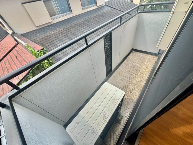 ウィズファイブのバルコニー