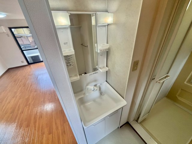 ウィズファイブの洗面所