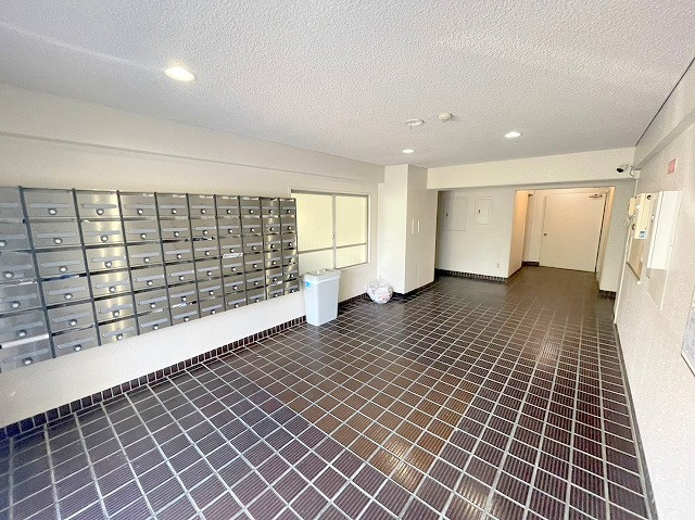 サンフラッツ新大阪別館のロビー