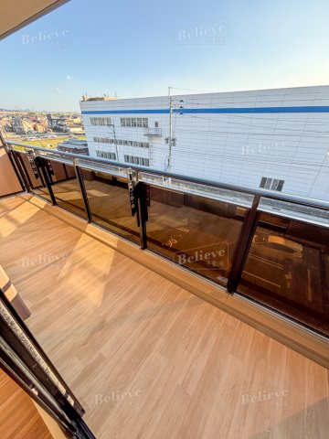 GRAN GRACE久留米南のバルコニー|陽当たり良好なバルコニーです♪