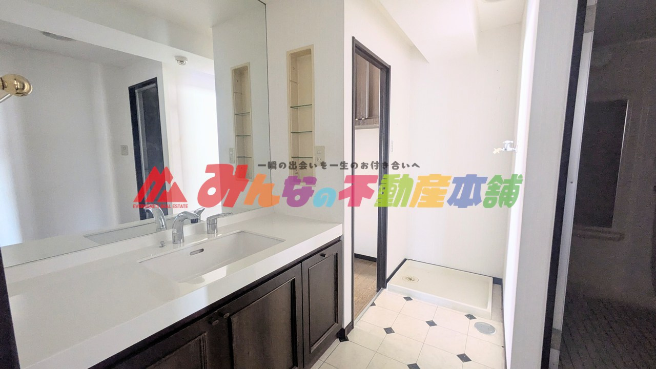 ライオンズマンション諏訪野の洗面所