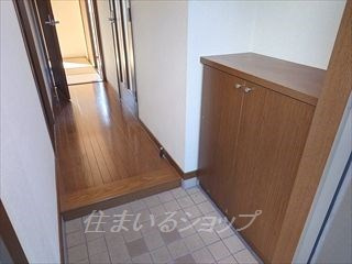 広島市安佐北区深川２丁目のアパートのバルコニー