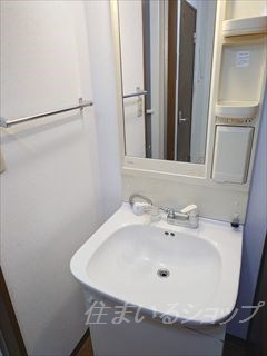 広島市安佐北区深川２丁目のアパートの洗面所|シャンプードレッサー