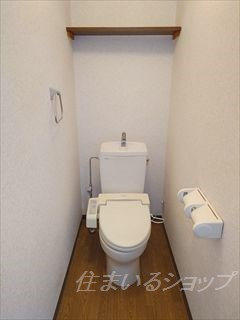 広島市安佐北区深川２丁目のアパートのトイレ|シャワートイレ