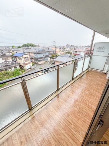 GRAN GRACE久留米南のバルコニー|陽当たり良好なバルコニーです♪