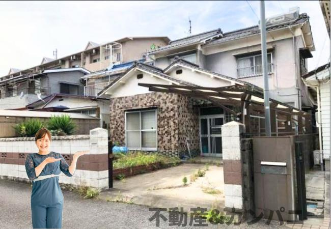 松山市梅田町の売地の外観|外はこのようになっています