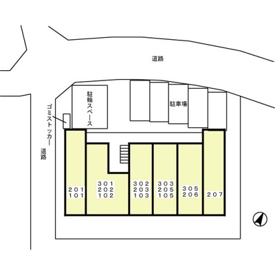 【区画図】 | ソレーユ・トレビナ