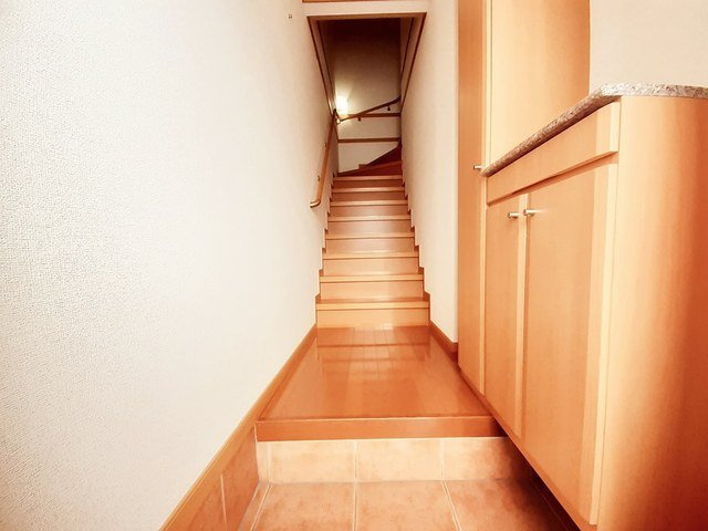 カルムメゾンの玄関