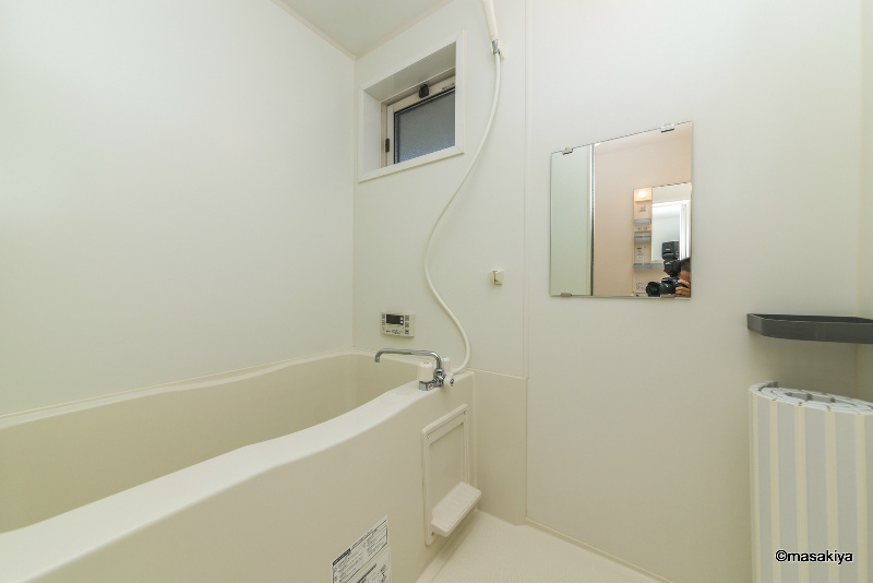 プリマヴェーラの浴室|お風呂　追い焚き付きです。