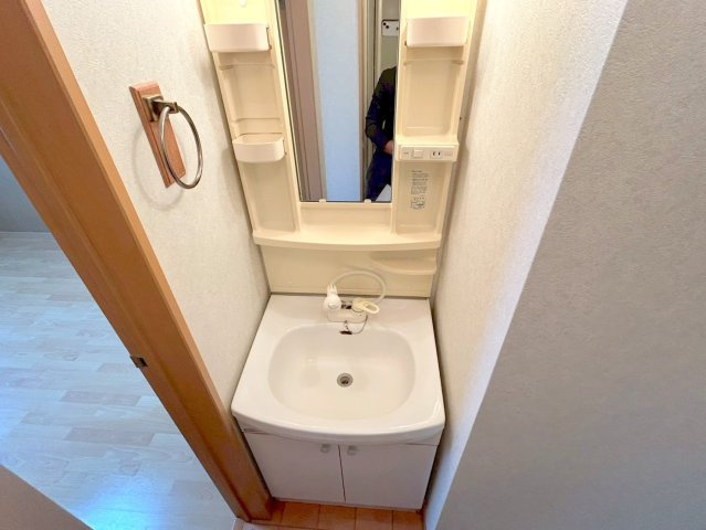 レジュールアッシュ三国本町の洗面所