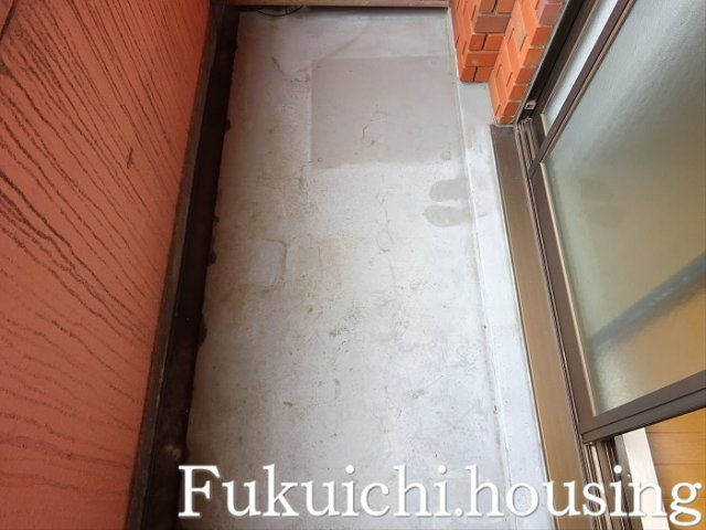 セザール上北沢のバルコニー