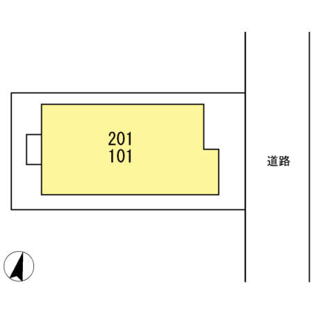 ＦＩＮＥ　ＳＴＡＧＥ　ＷＥＳＴの区画図