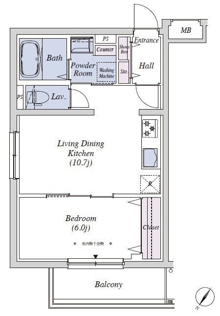 Dear WAN Court 練馬平和台の間取り