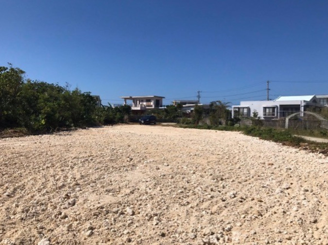 宮古島市伊良部前里添　土地の外観